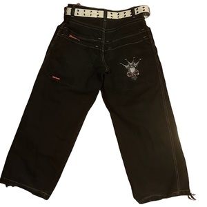 Jnco skull with crown 90s